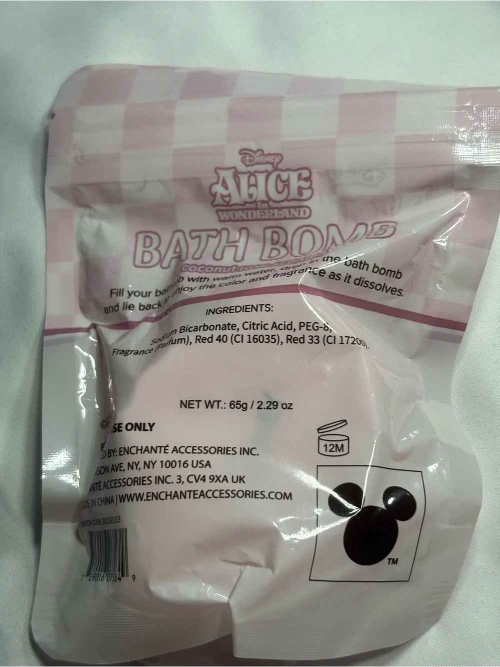 3 New Alice in Wonderland Cheshire Cat Pink Bath Bomb Bundle